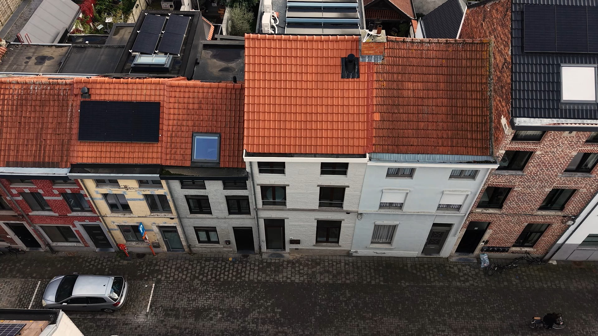 Luchtbeeld van renovatieproject R68